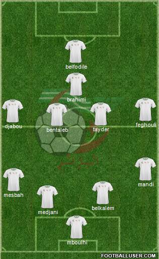 Algeria Formation 2014