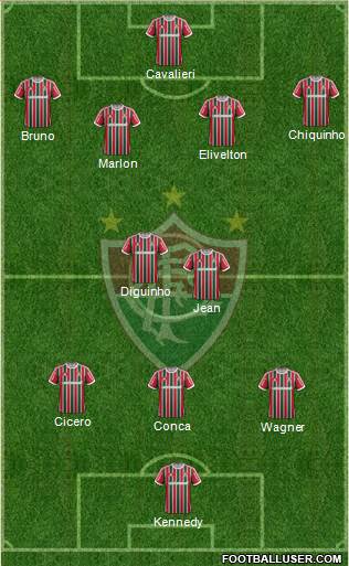 Fluminense FC Formation 2014