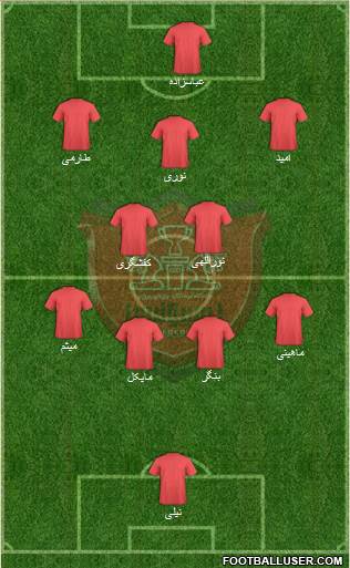 Persepolis Tehran Formation 2014