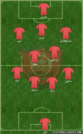 Persepolis Tehran Formation 2014