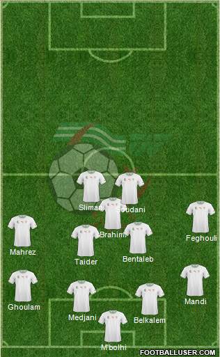 Algeria Formation 2014