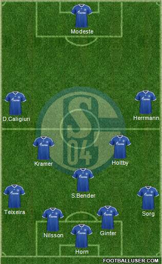 FC Schalke 04 Formation 2014