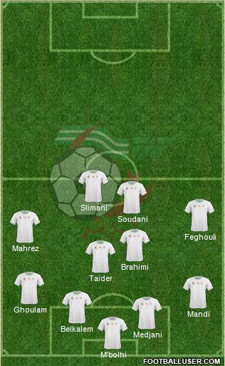 Algeria Formation 2014