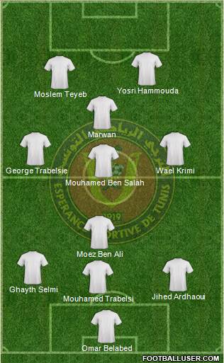 Espérance Sportive de Tunis Formation 2014