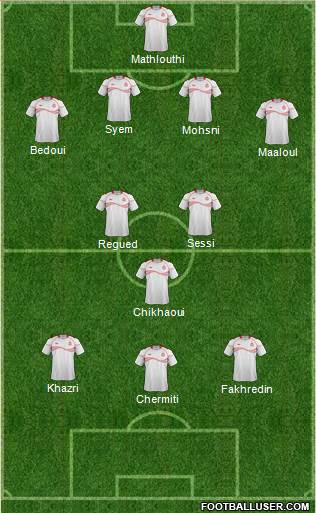 Tunisia Formation 2014