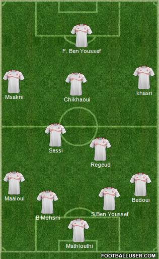 Tunisia Formation 2014