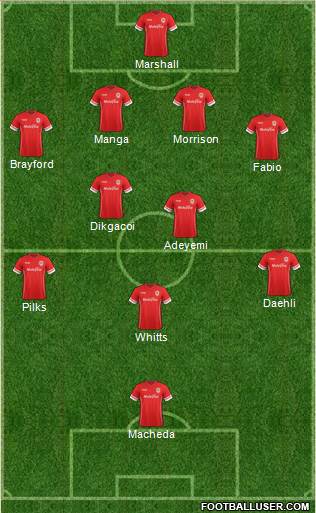 Cardiff City Formation 2014