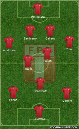 Peru Formation 2014