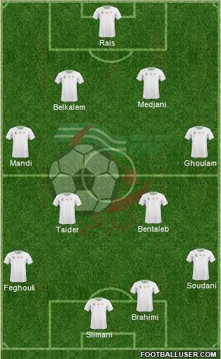 Algeria Formation 2014