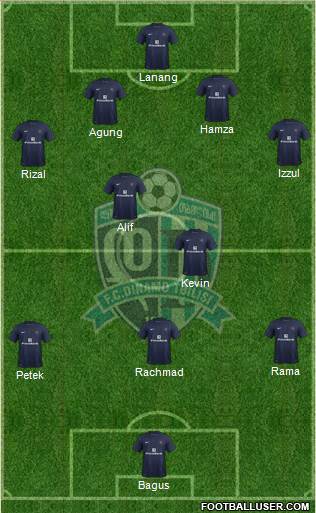 Dinamo Tbilisi Formation 2014