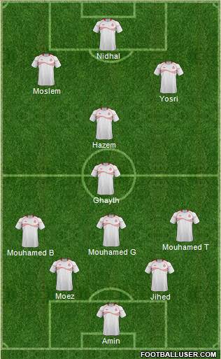 Tunisia Formation 2014