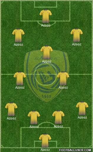 Al-Nassr (KSA) Formation 2014