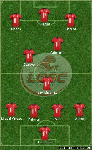 LOSC Lille Métropole Formation 2014