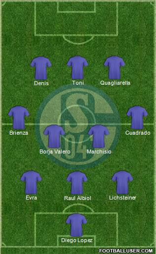 FC Schalke 04 Formation 2014