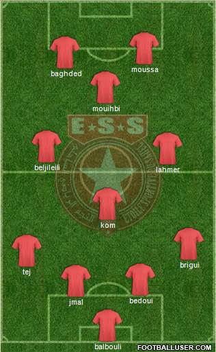 Etoile Sportive du Sahel Formation 2014