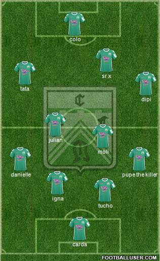 Ferro Carril Oeste Formation 2014