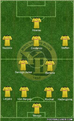 BSC Young Boys Formation 2014