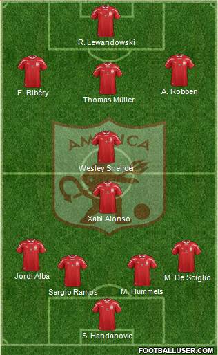 CD América de Cali Formation 2014