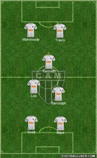 C Atlético Mineiro Formation 2014