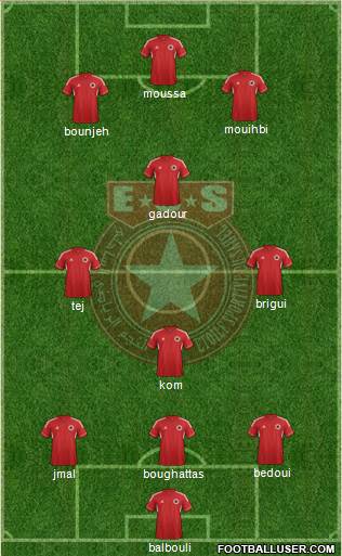 Etoile Sportive du Sahel Formation 2014