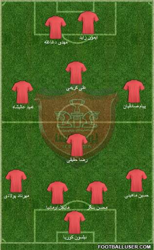 Persepolis Tehran Formation 2014