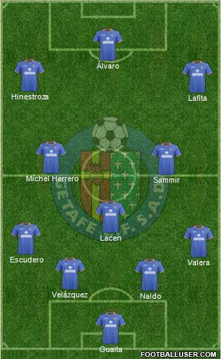 Getafe C.F., S.A.D. Formation 2014