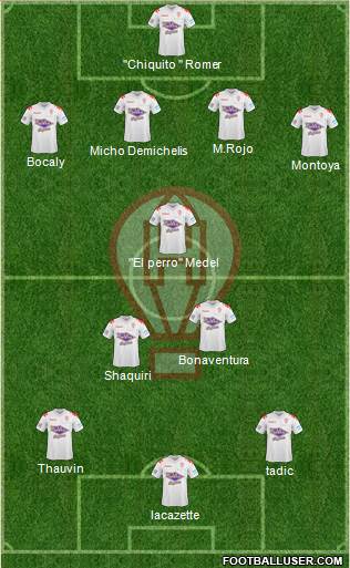 Huracán Formation 2014