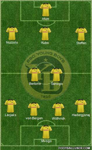 BSC Young Boys Formation 2014