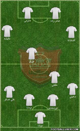 Persepolis Tehran Formation 2014