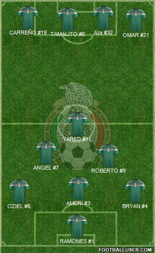 Mexico Formation 2014