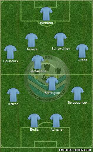 Tours Football Club Formation 2014