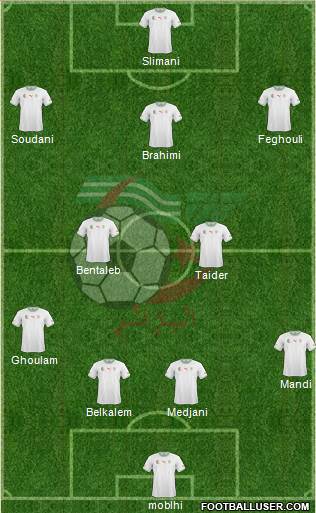 Algeria Formation 2014