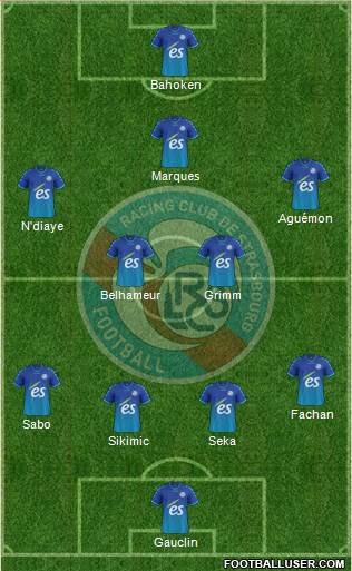 Racing Club de Strasbourg-Football Formation 2014