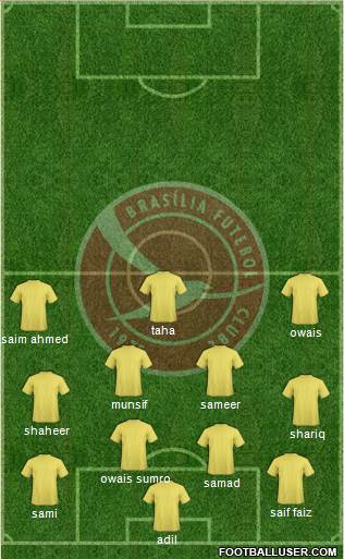 Brasília FC Formation 2014