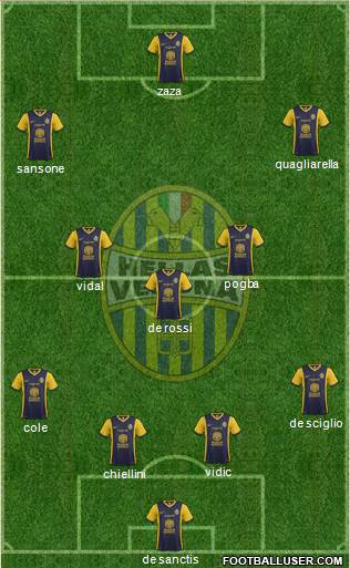 Hellas Verona Formation 2014