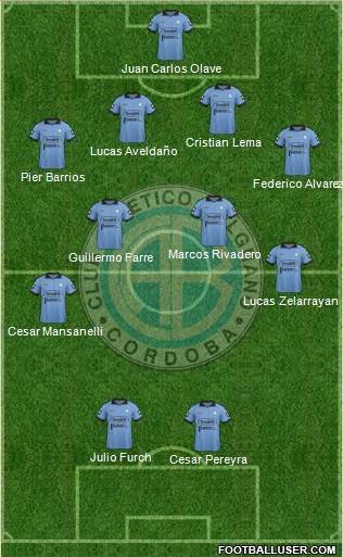 Belgrano de Córdoba Formation 2014