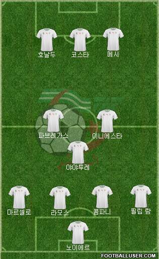 Algeria Formation 2014