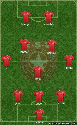 Etoile Sportive du Sahel Formation 2014