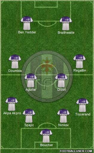 Toulouse Football Club Formation 2014