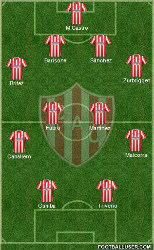 Unión de Santa Fe Formation 2014