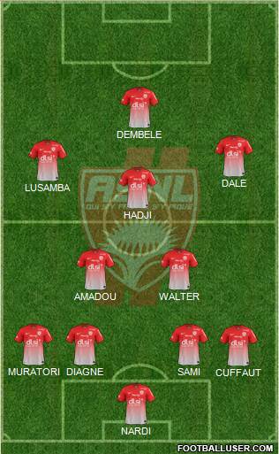 A.S. Nancy Lorraine Formation 2014