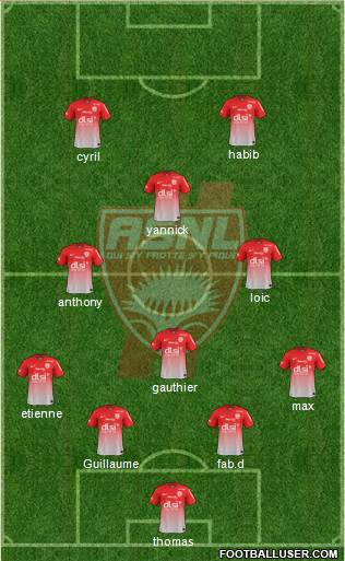 A.S. Nancy Lorraine Formation 2014