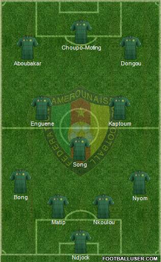 Cameroon Formation 2014