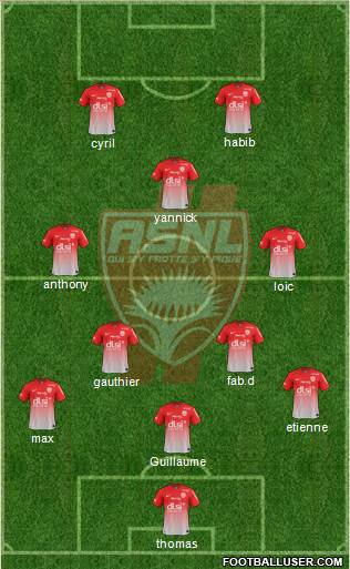 A.S. Nancy Lorraine Formation 2014