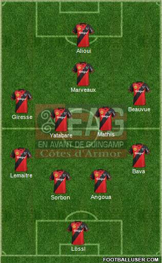 En Avant de Guingamp Formation 2014