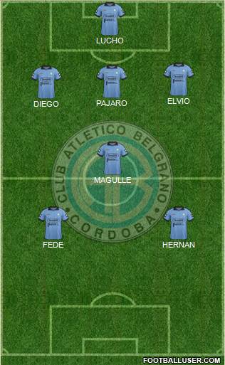 Belgrano de Córdoba Formation 2014