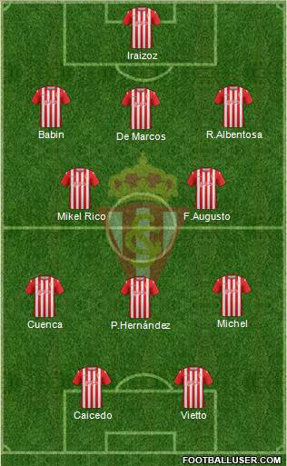 Real Sporting S.A.D. Formation 2014