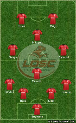 LOSC Lille Métropole Formation 2014