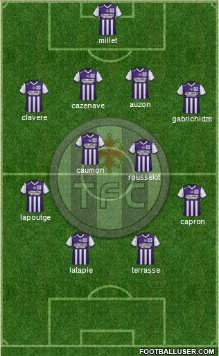 Toulouse Football Club Formation 2014