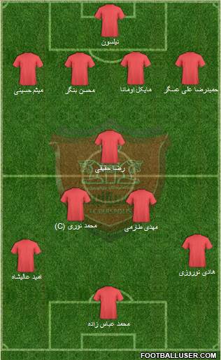 Persepolis Tehran Formation 2014